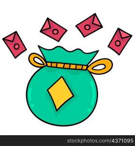 pouch money saver icon