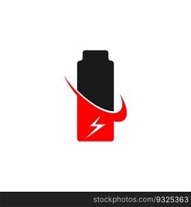 Power Battery Energy Logo Vector Illustration