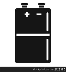 Power battery icon simple vector. Full energy. Charge accumulator. Power battery icon simple vector. Full energy