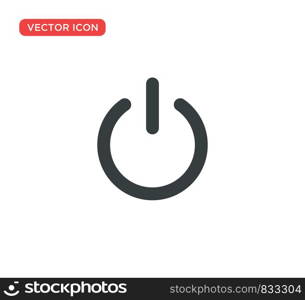 Power Button Icon Vector Illustration Design