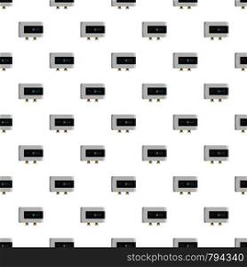 Power heater pattern seamless vector repeat for any web design. Power heater pattern seamless vector