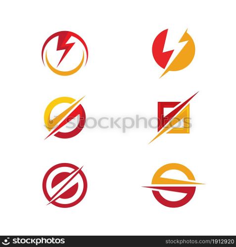 Power icon Vector Illustration design Logo template