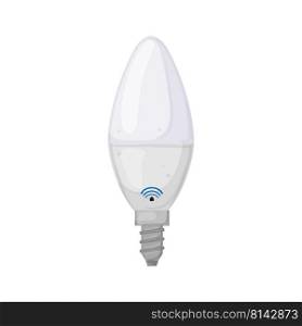 power smart light bulb cartoon. power smart light bulb sign. isolated symbol vector illustration. power smart light bulb cartoon vector illustration