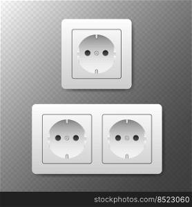 Power socket, great design for any purposes. Home icon vector. House icon. Power socket, great design for any purposes. Home icon vector. House icon.