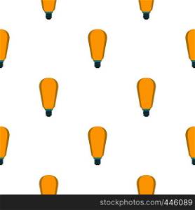 Powerful lamp pattern seamless background in flat style repeat vector illustration. Powerful lamp pattern seamless