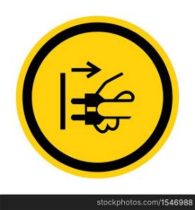 PPE Icon.Disconnect Mains Plug From Electrical Outlet Symbol Sign Isolate On White Background,Vector Illustration