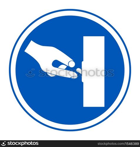 PPE Icon.Switch Off Symbol Sign Isolate On White Background,Vector Illustration EPS.10