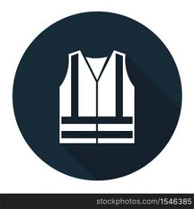 PPE Icon.Wear High Visibilty Clothing Symbol Sign Isolate On White Background,Vector Illustration EPS.10