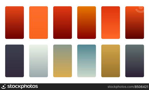 precious color gradients swatch set