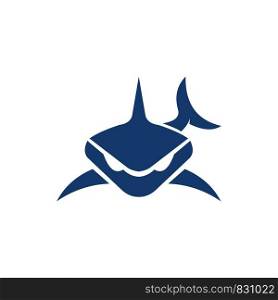Predator Shark Logo template