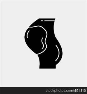 pregnancy, pregnant, baby, obstetrics, fetus Glyph Icon. Vector isolated illustration. Vector EPS10 Abstract Template background