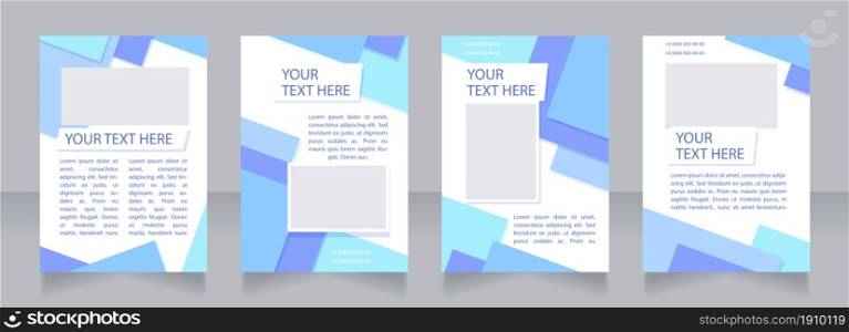 Pregnancy symptoms guidance blank brochure layout design. Vertical poster template set with empty copy space for text. Premade corporate reports collection. Editable flyer paper pages. Pregnancy symptoms guidance blank brochure layout design