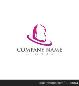 Pregnant logo template vector icon illustration design