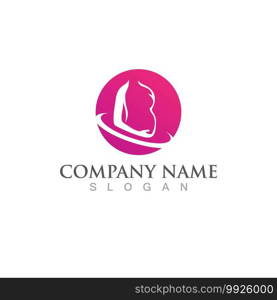 Pregnant logo template vector icon illustration design