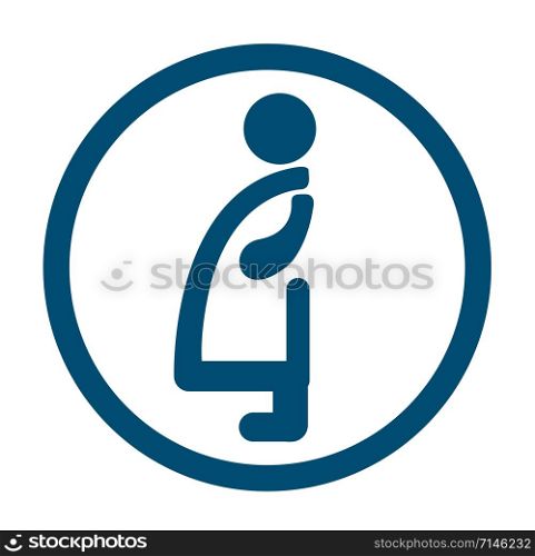 Pregnant Sign vector