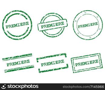 Premiere stamps