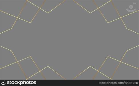premium gray color background with golden lines design