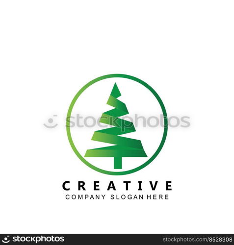 premium quality green leaf plant logo vector symbol