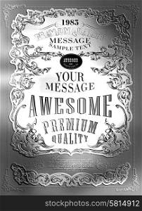 Premium Quality, Guarantee typography design can be used for invitation, congratulation or website