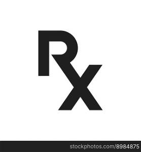 Prescription icon design illustration