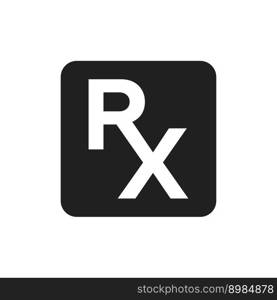 Prescription icon design illustration