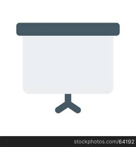 presentation board, Icon on isolated background