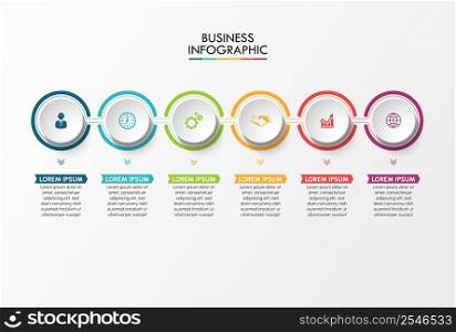 Presentation business infographic template