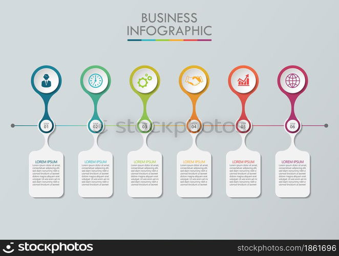 Presentation infographic template