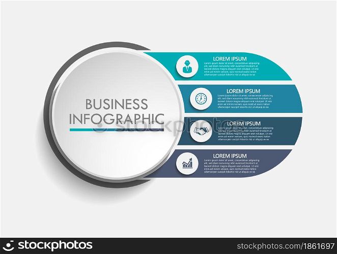 Presentation infographic template