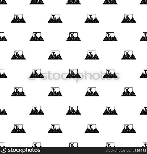 Presentation pattern seamless vector repeat geometric for any web design. Presentation pattern seamless vector