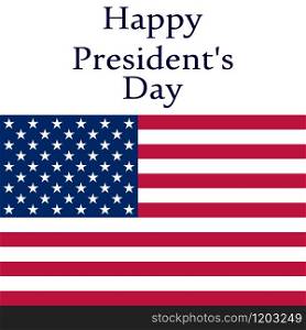 President s Day in the United States vector. President s Day in the United States