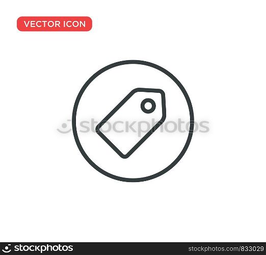 Price Tag Icon Vector Illustration Design
