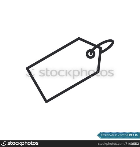 Price Tag Icon Vector Template Illustration Design