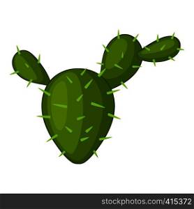 Prickly pear icon. Cartoon illustration of prickly pear vector icon for web. Prickly pear icon, cartoon style