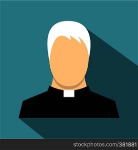 Priest icon. Flat illustration of priest vector icon for web. Priest icon, flat style