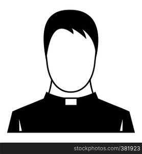 Priest icon. Simple illustration of priest vector icon for web. Priest icon, simple style