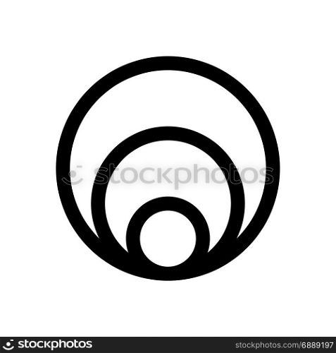 primary diagram, icon on isolated background
