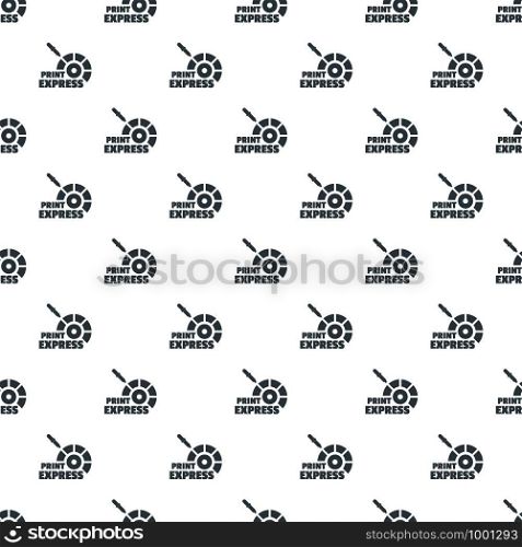 Print express pattern vector seamless repeat for any web design. Print express pattern vector seamless
