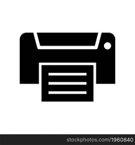 Printer icon design template