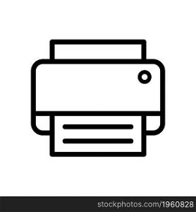 Printer icon vector design