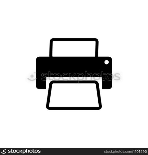 printer icon vector design template
