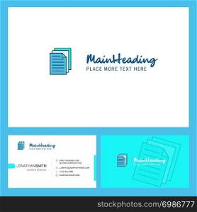 Printer Logo design with Tagline & Front and Back Busienss Card Template. Vector Creative Design