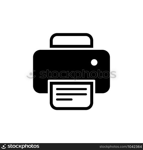 Printer machine icon
