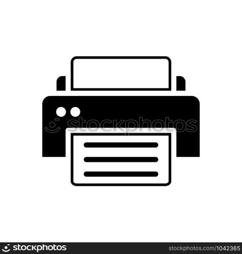 Printer machine icon