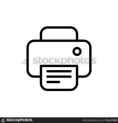 Printer machine icon