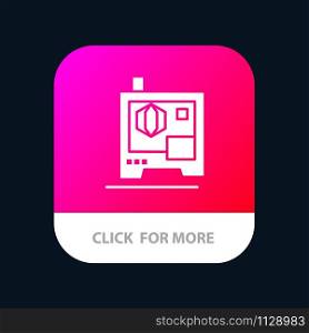 Printer, Printing, 3d, Scanner Mobile App Icon Design