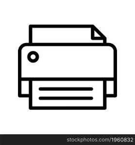 Printer simple icon
