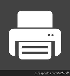 Printer vector image