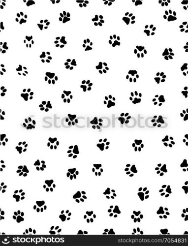 prints of dog paw