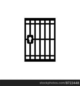 prison icon vector illustratiom symbol design